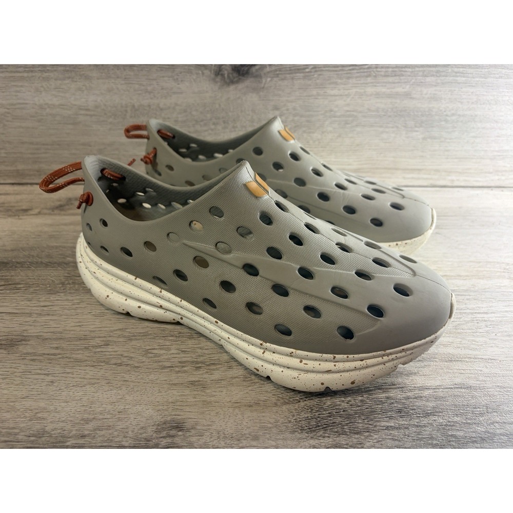 Kane Revive Active Recovery Shoes Olive Green Cream Mens Size 9 Slip On Sneaker